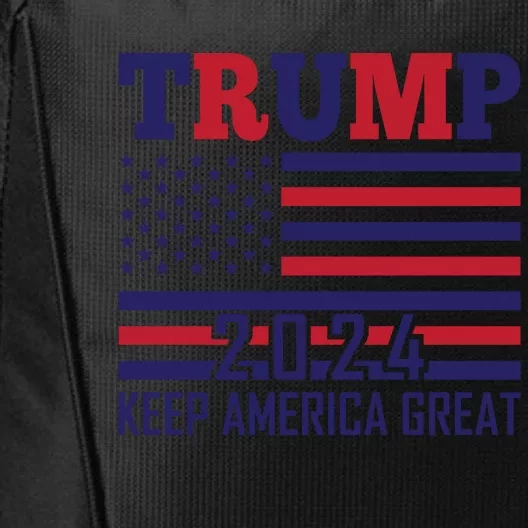 Trump 2024 Keep America Great City Backpack