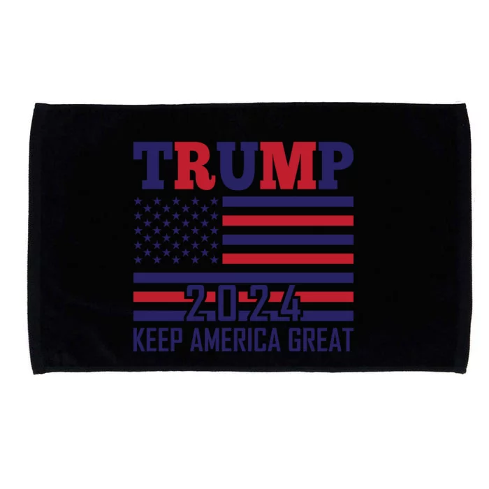 Trump 2024 Keep America Great Microfiber Hand Towel