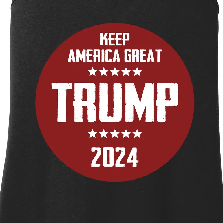 Trump 2024 | Keep America Great Ladies Essential Tank