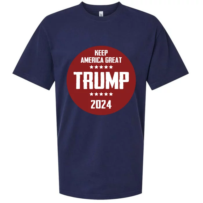 Trump 2024 | Keep America Great Sueded Cloud Jersey T-Shirt