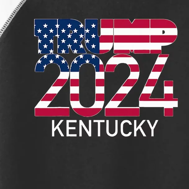 Trump 2024 Kentucky Toddler Fine Jersey T-Shirt