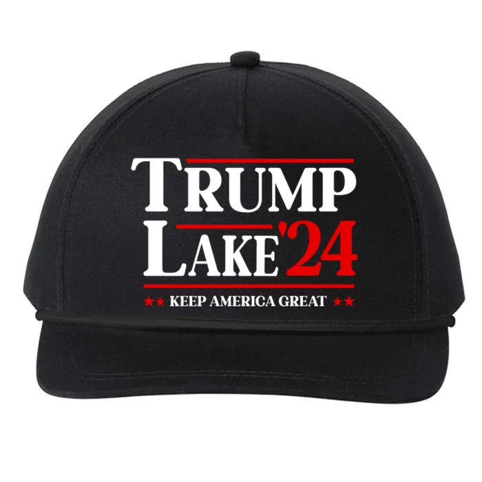 Trump 2024 Keep America Great Again Snapback Five-Panel Rope Hat