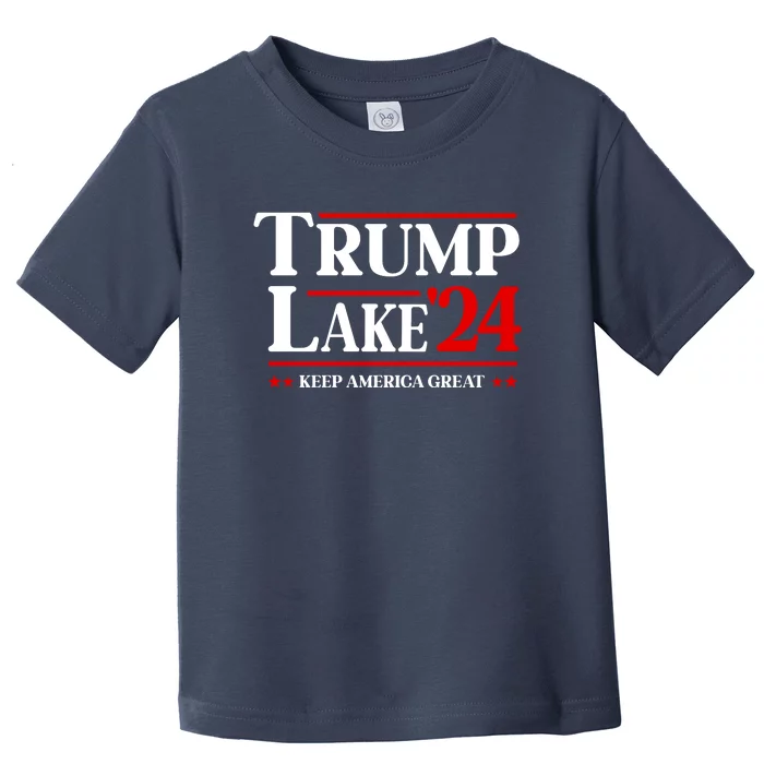 Trump 2024 Keep America Great Again Toddler T-Shirt