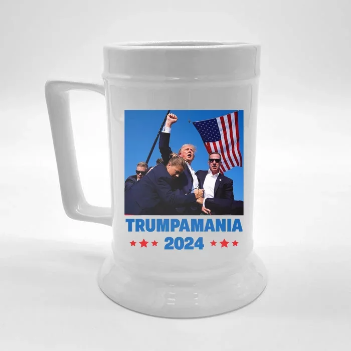 Trumpamania 2024 Let Trumpamania Run Way Brother Front & Back Beer Stein