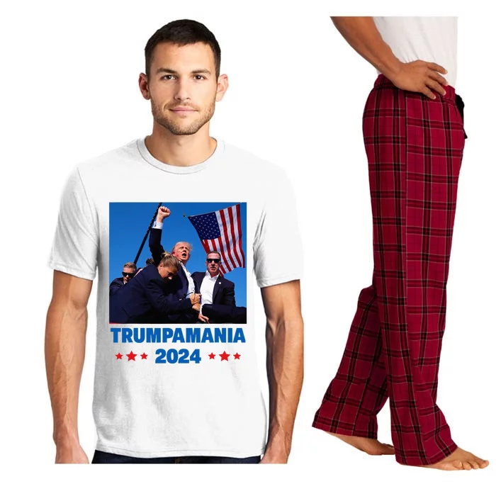 Trumpamania 2024 Let Trumpamania Run Way Brother Pajama Set