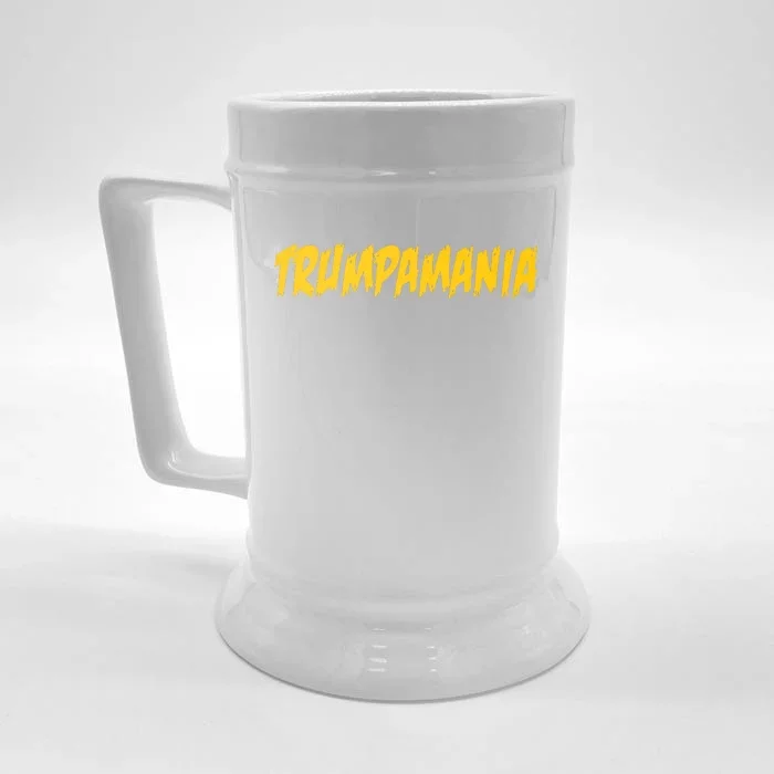 Trumpamania 2024 Let Trumpamania Run Way Brother Front & Back Beer Stein