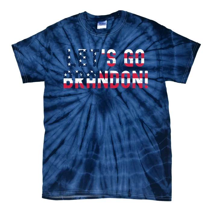 Trump 2024 LetS Go Brandon Tie-Dye T-Shirt