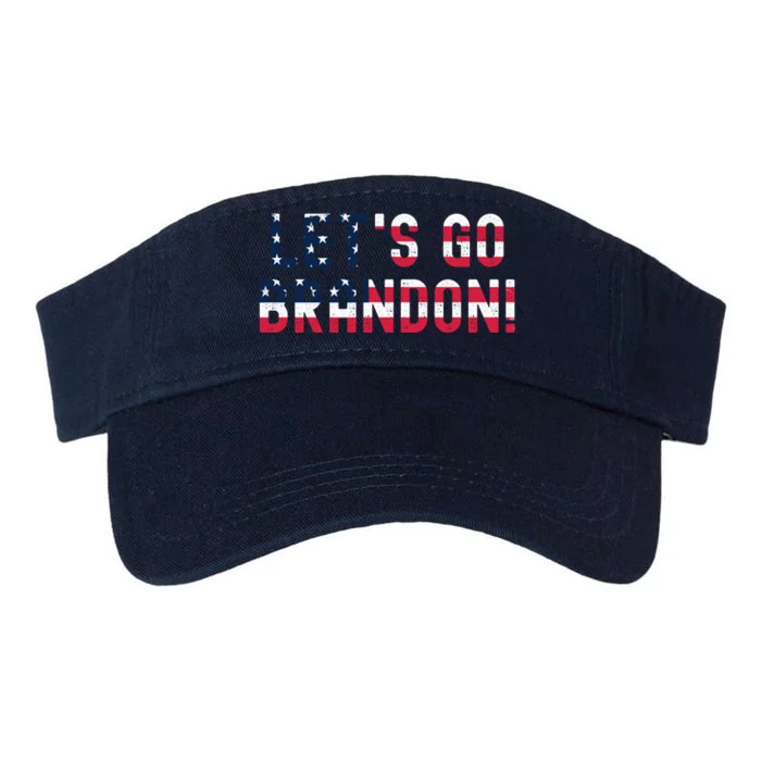 Trump 2024 LetS Go Brandon Valucap Bio-Washed Visor