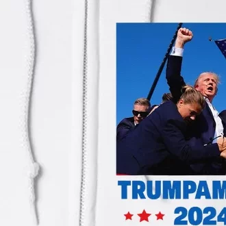 Trumpamania 2024 Let Trumpamania Run Way Brother Full Zip Hoodie