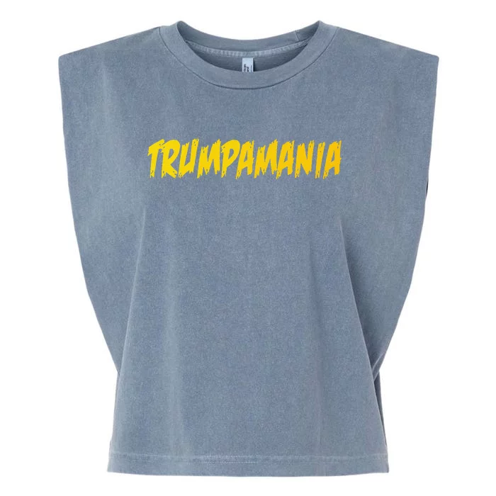 Trumpamania 2024 Let Trumpamania Run Way Brother Garment-Dyed Women's Muscle Tee