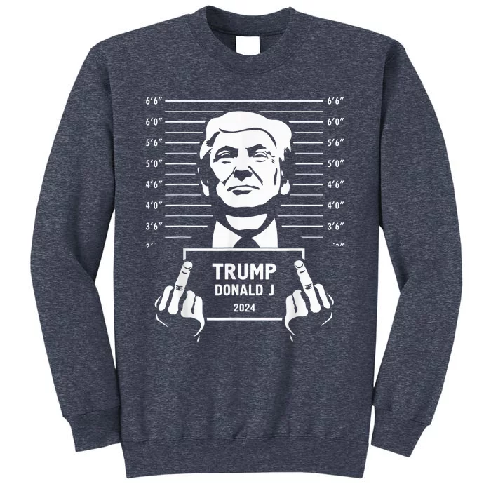 Trump 2024 Mugshot Style Poster Sweatshirt