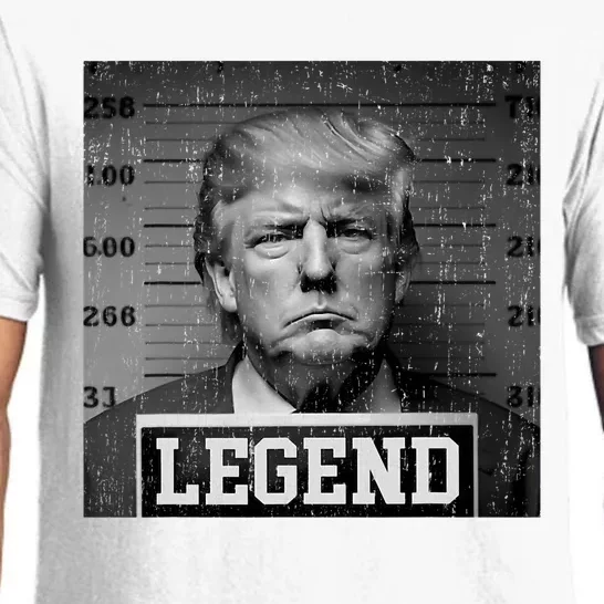 Trump 2024 Mugshot President Legend Pajama Set