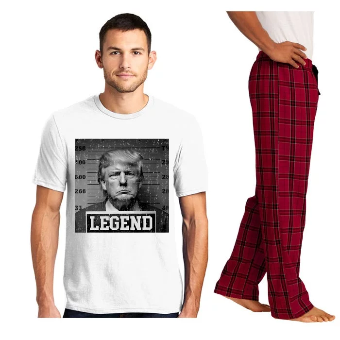 Trump 2024 Mugshot President Legend Pajama Set