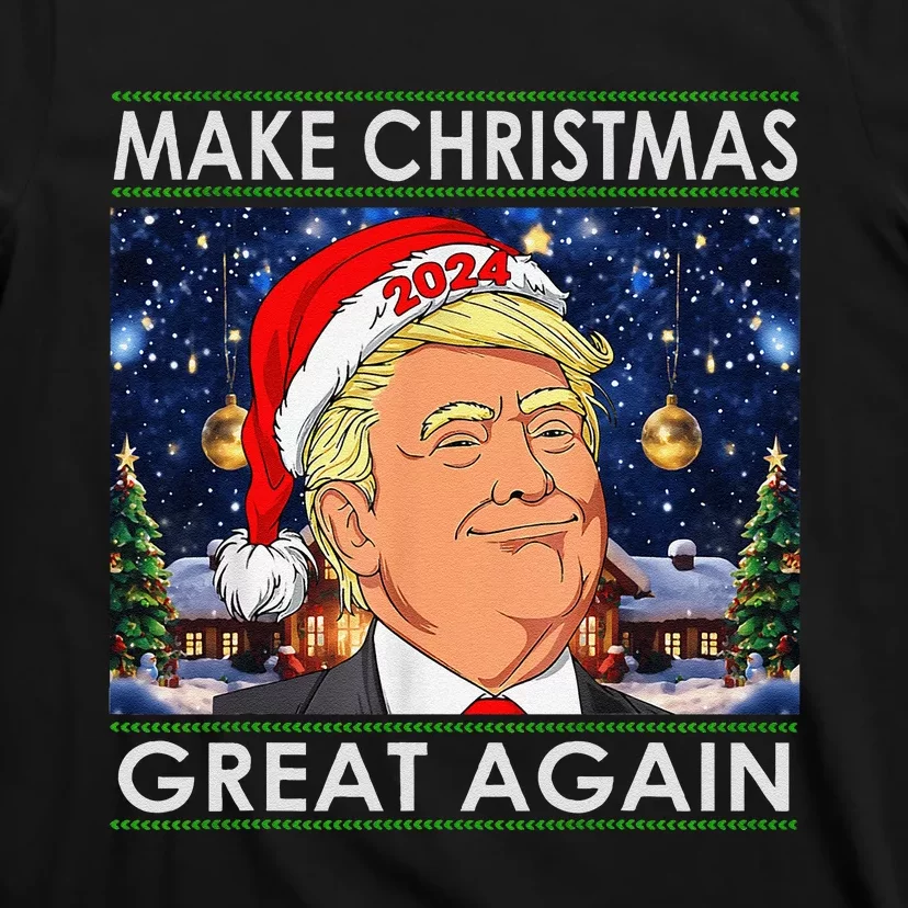 Trump 2024 Make Christmas Great Again T-Shirt