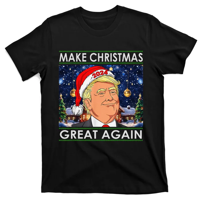 Trump 2024 Make Christmas Great Again T-Shirt