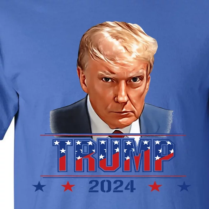 Trump 2024 Mugshot American Tall T-Shirt