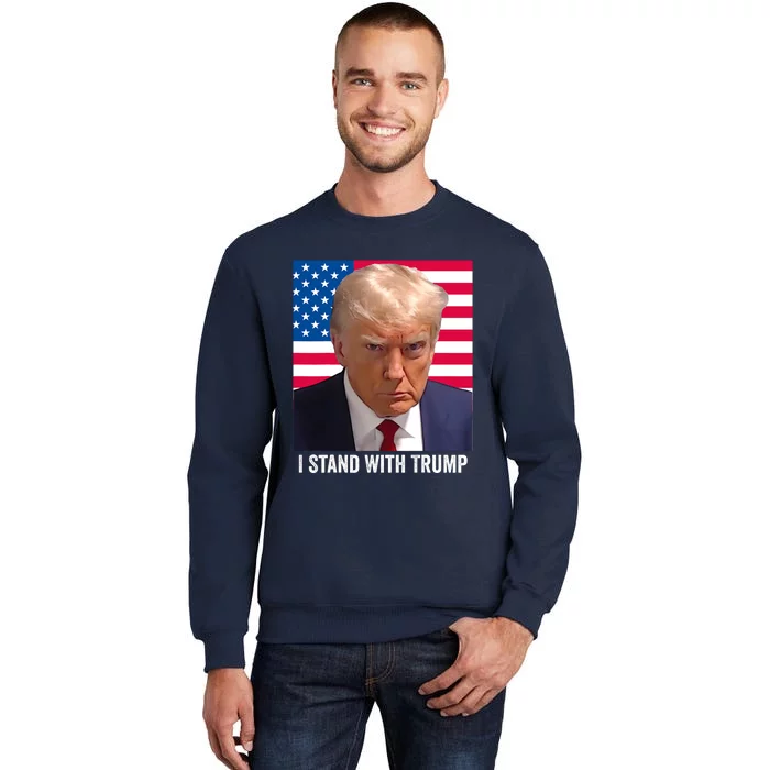 Trump 2024 Mugshot I Stand With Trump Pro Trump Sweatshirt