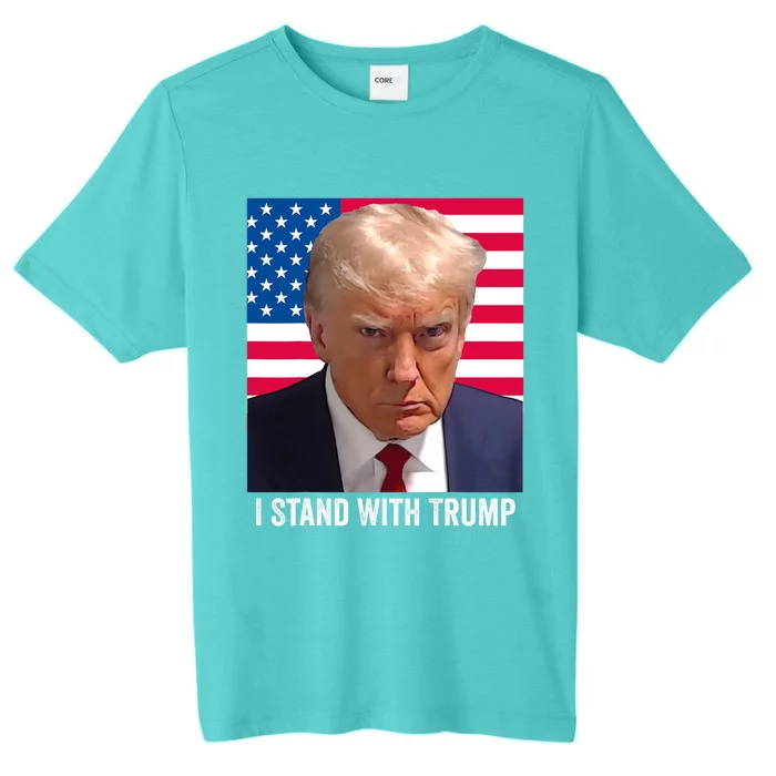 Trump 2024 Mugshot I Stand With Trump Pro Trump ChromaSoft Performance T-Shirt