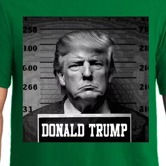 Trump 2024 Mugshot Trump Mug Shot President Pajama Set