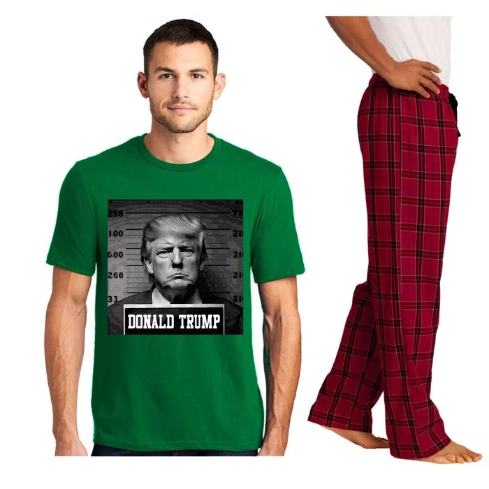 Trump 2024 Mugshot Trump Mug Shot President Pajama Set