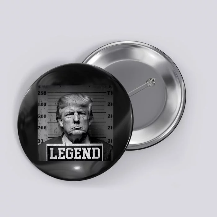 Trump 2024 Mugshot President Legend Button