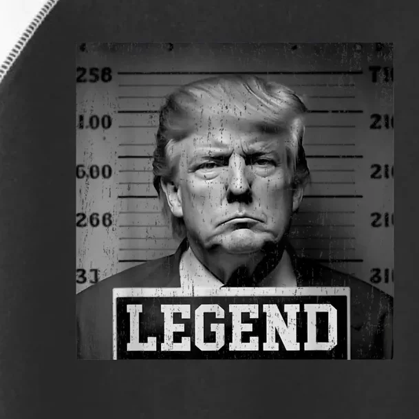 Trump 2024 Mugshot President Legend Toddler Fine Jersey T-Shirt