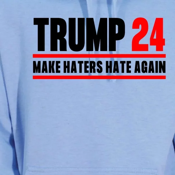 Trump 2024 Make Haters Hate Again Trump 2024 Presidential Election Unisex Surf Hoodie