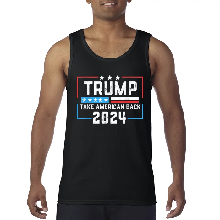 Trump 2024 Mugshot President Legend Tank Top