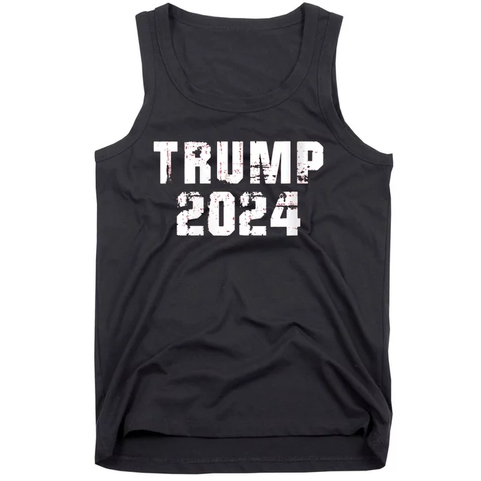 Trump 2024 Mugshot President Legend Tank Top