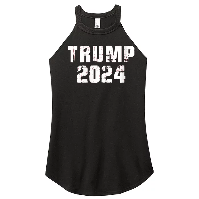 Trump 2024 Mugshot President Legend Women’s Perfect Tri Rocker Tank