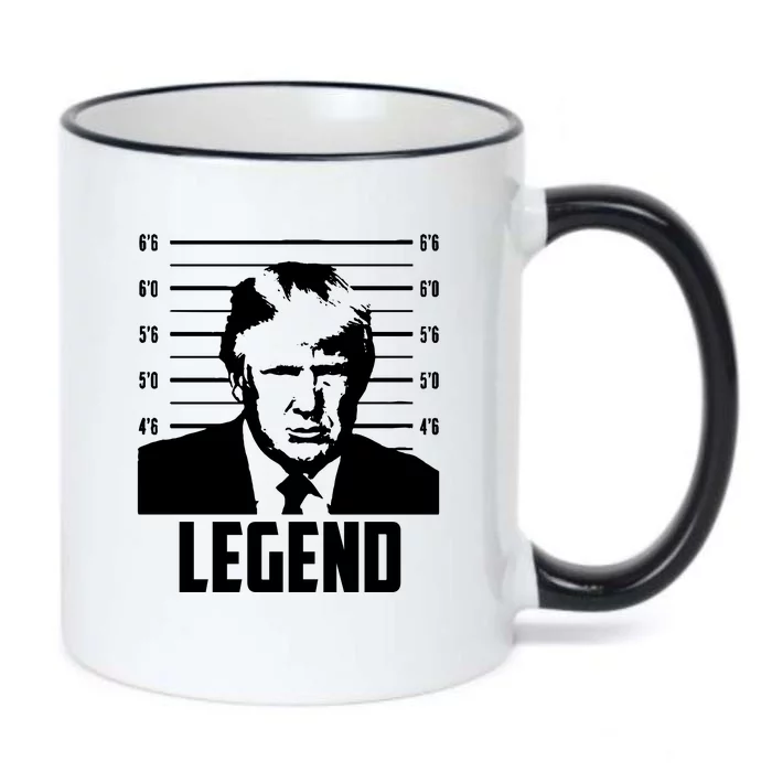 Trump 2024 Mugshot President Legend Pro Trump Black Color Changing Mug