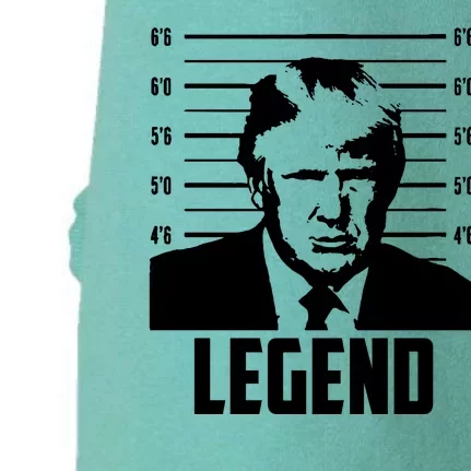 Trump 2024 Mugshot President Legend Pro Trump Doggie 3-End Fleece Hoodie