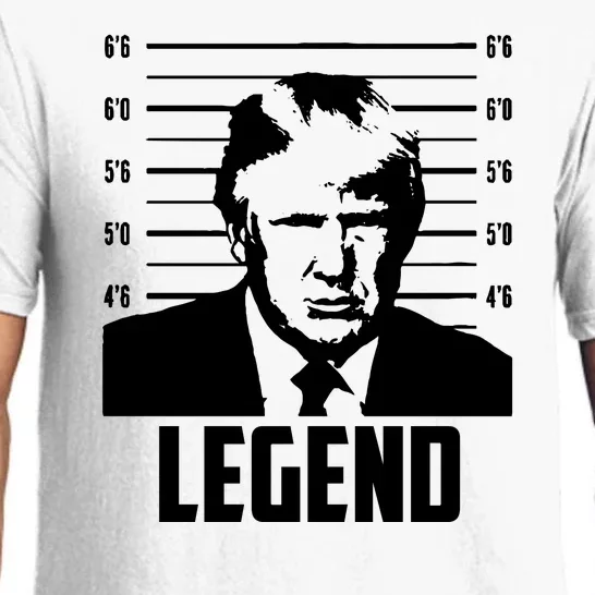 Trump 2024 Mugshot President Legend Pro Trump Pajama Set