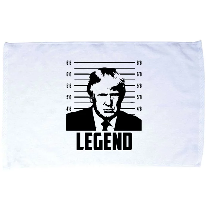 Trump 2024 Mugshot President Legend Pro Trump Microfiber Hand Towel