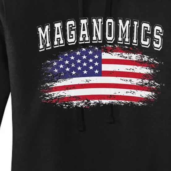 Trump 2024 Maganomics President Legend Women's Pullover Hoodie