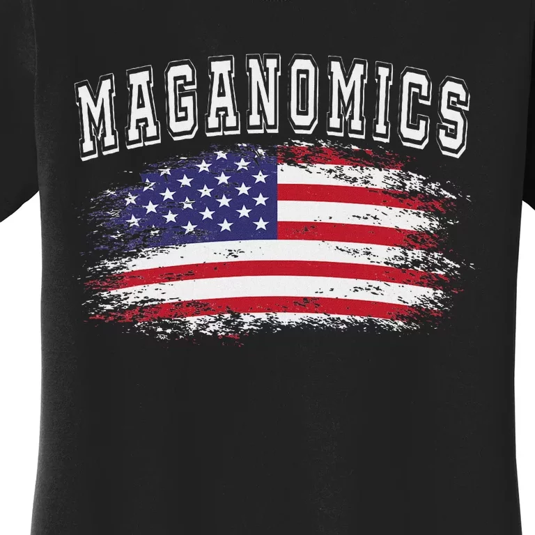 Trump 2024 Maganomics President Legend Women's T-Shirt