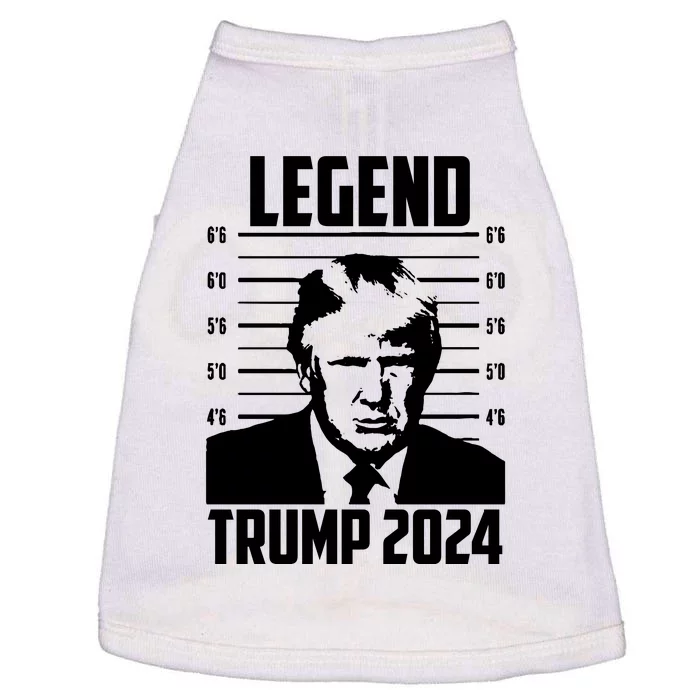 Trump 2024 Mugshot President Legend Pro Trump Doggie Tank