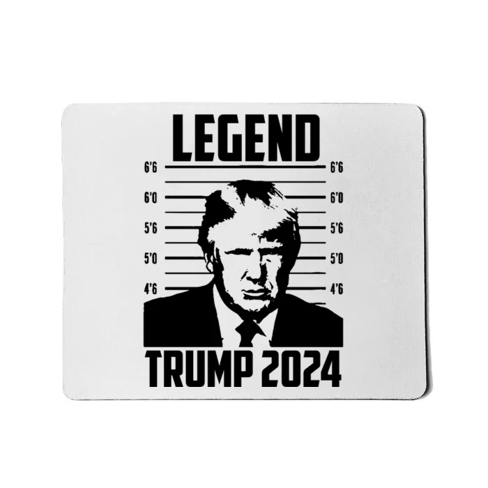 Trump 2024 Mugshot President Legend Pro Trump Mousepad