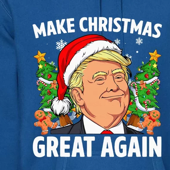 Trump 2024 Make Christmas Great Again Premium Hoodie