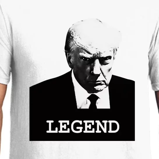 Trump 2024 Mugshot President Legend Pajama Set