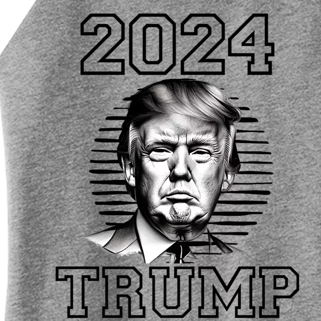 Trump 2024: MAGA Patriot Reelect Keep America Great! Women’s Perfect Tri Rocker Tank