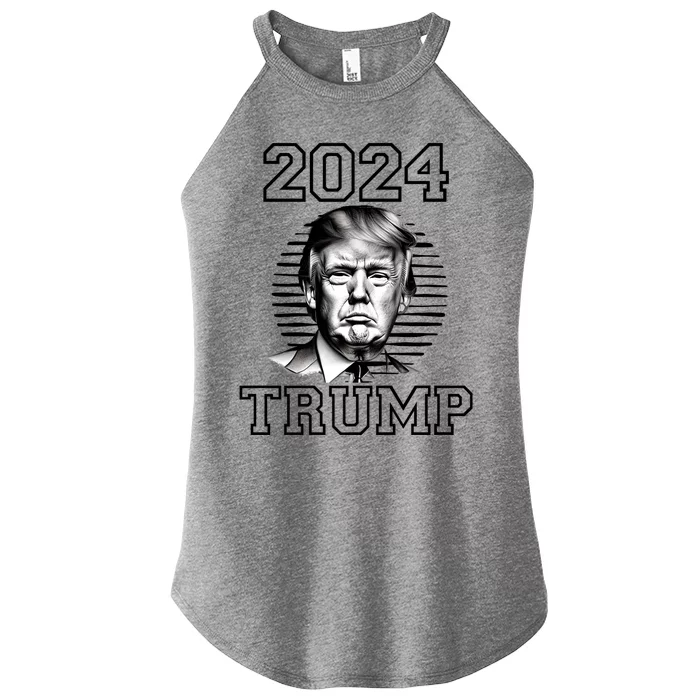 Trump 2024: MAGA Patriot Reelect Keep America Great! Women’s Perfect Tri Rocker Tank