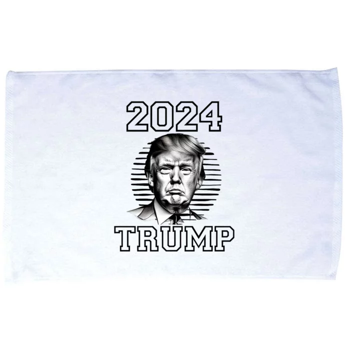 Trump 2024: MAGA Patriot Reelect Keep America Great! Microfiber Hand Towel