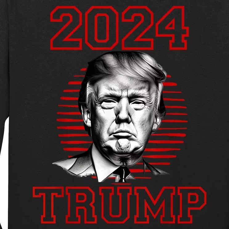 Trump 2024: MAGA Patriot Reelect Keep America Great! Long Sleeve Shirt