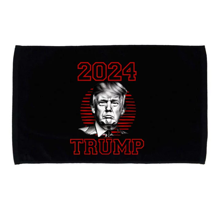 Trump 2024: MAGA Patriot Reelect Keep America Great! Microfiber Hand Towel