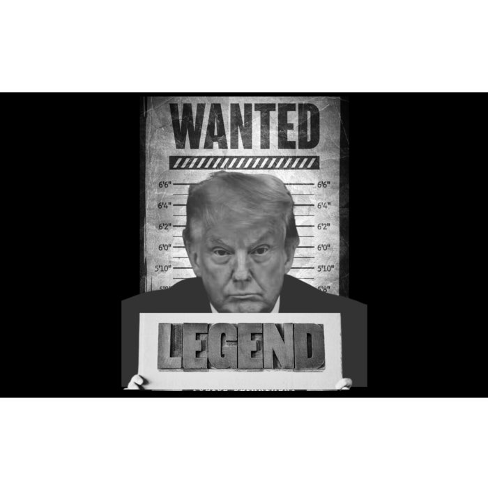 Trump 2024 Mugshot President Legend Bumper Sticker