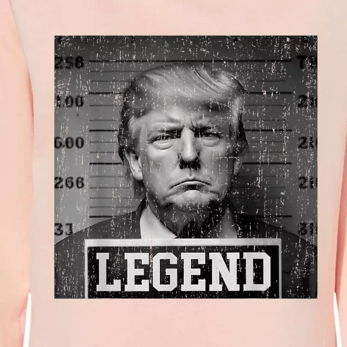 Trump 2024 Mugshot President Legend Pro Trump Womens California Wash Sweatshirt