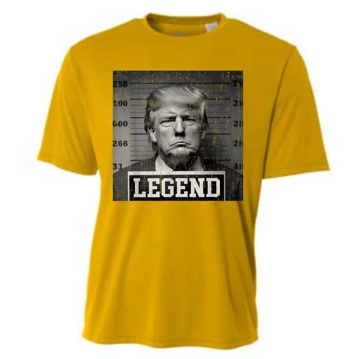 Trump 2024 Mugshot President Legend Pro Trump Cooling Performance Crew T-Shirt