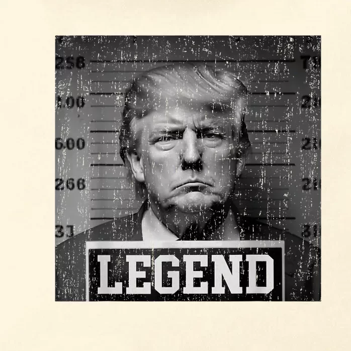 Trump 2024 Mugshot President Legend Pro Trump Zip Tote Bag