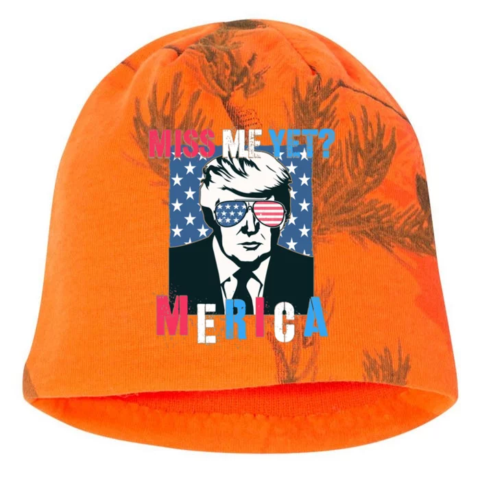 Trump 2024 Merica Gift Kati - Camo Knit Beanie